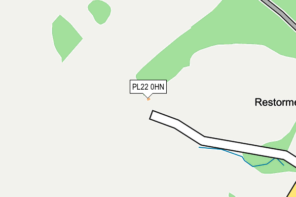 PL22 0HN map - OS OpenMap – Local (Ordnance Survey)