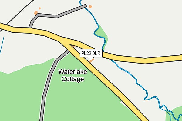 PL22 0LR map - OS OpenMap – Local (Ordnance Survey)