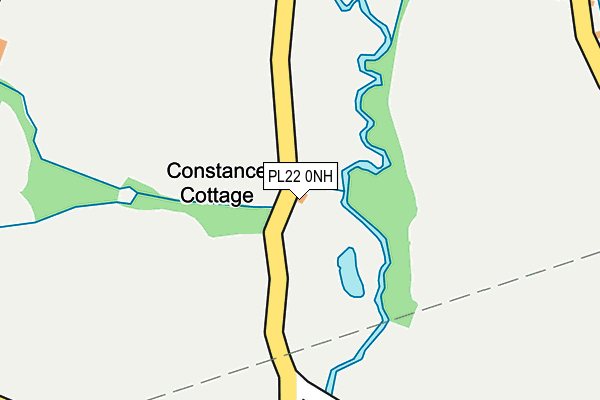 PL22 0NH map - OS OpenMap – Local (Ordnance Survey)