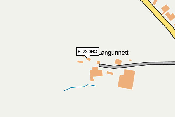 PL22 0NQ map - OS OpenMap – Local (Ordnance Survey)