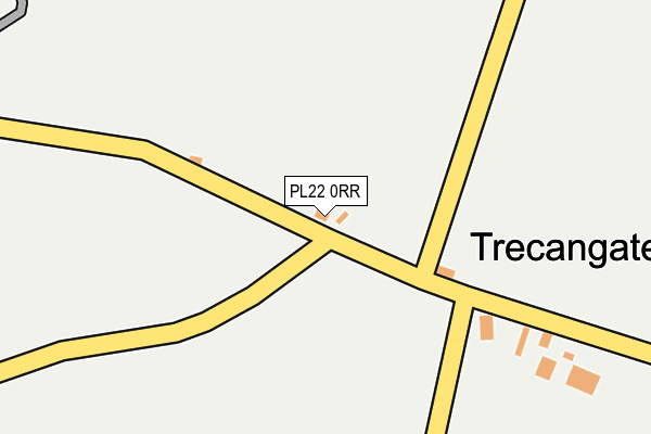 PL22 0RR map - OS OpenMap – Local (Ordnance Survey)