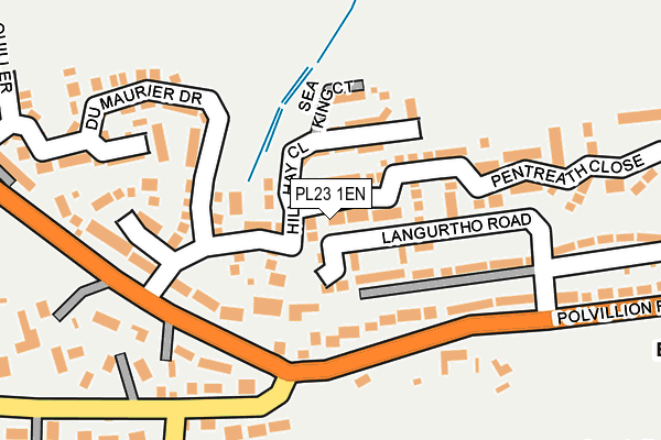 PL23 1EN map - OS OpenMap – Local (Ordnance Survey)