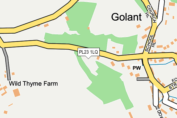 PL23 1LQ map - OS OpenMap – Local (Ordnance Survey)
