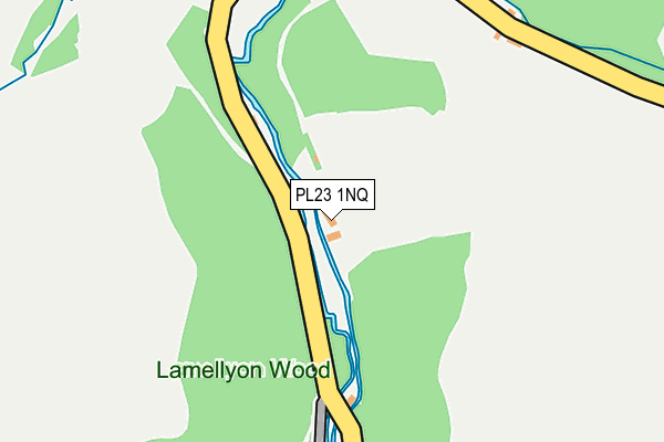 PL23 1NQ map - OS OpenMap – Local (Ordnance Survey)