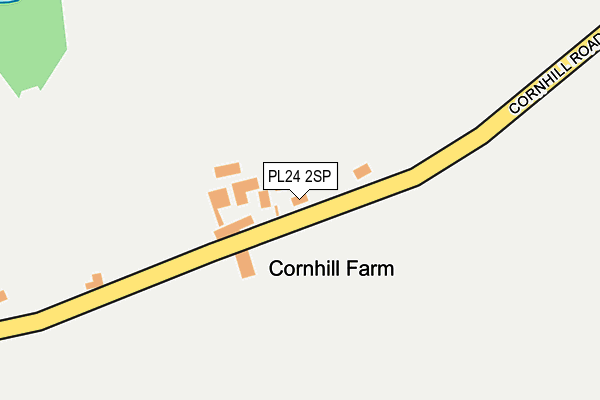 PL24 2SP map - OS OpenMap – Local (Ordnance Survey)