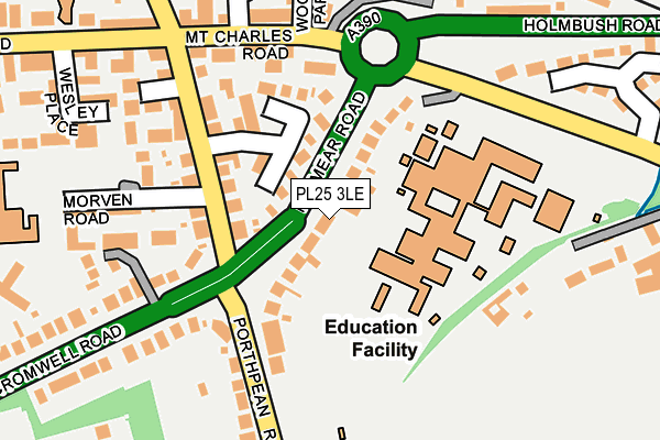 Map of FRONTLINE TOTAL SECURITY LTD at local scale