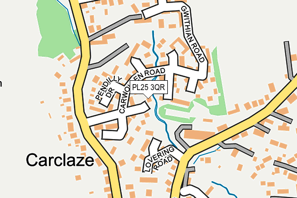 PL25 3QR map - OS OpenMap – Local (Ordnance Survey)