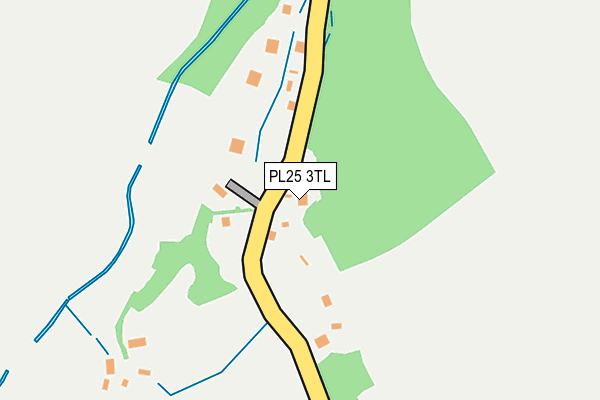 PL25 3TL map - OS OpenMap – Local (Ordnance Survey)