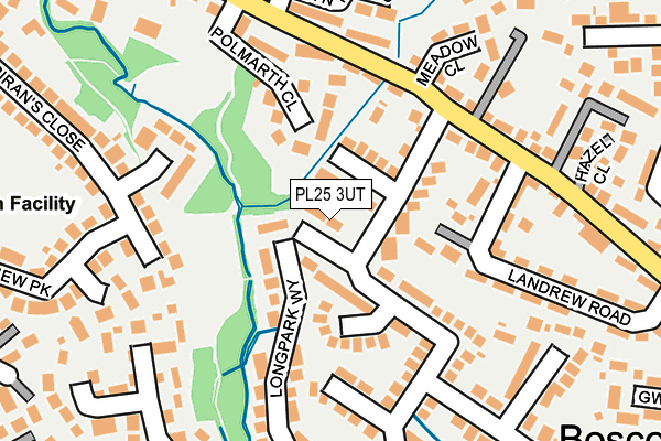 PL25 3UT map - OS OpenMap – Local (Ordnance Survey)
