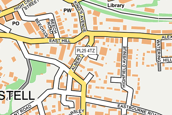 Map of PERENNIAL HARVEST LTD at local scale