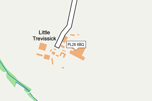 PL26 6BQ map - OS OpenMap – Local (Ordnance Survey)