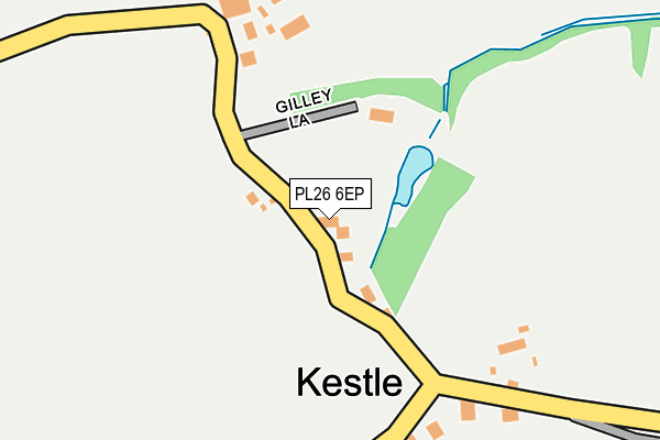 PL26 6EP map - OS OpenMap – Local (Ordnance Survey)