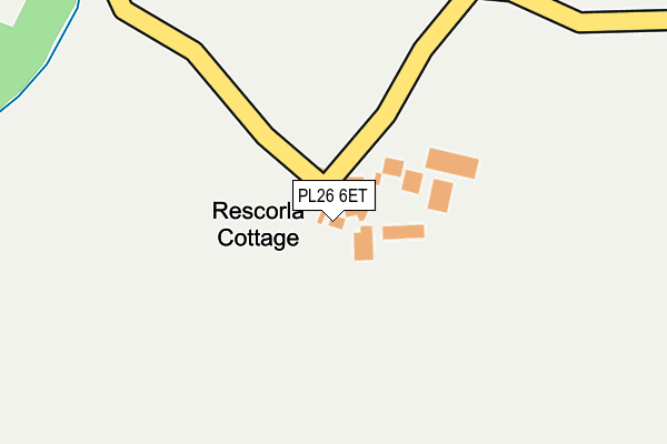 PL26 6ET map - OS OpenMap – Local (Ordnance Survey)