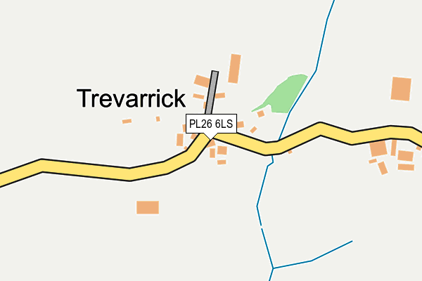 PL26 6LS map - OS OpenMap – Local (Ordnance Survey)