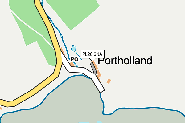 PL26 6NA map - OS OpenMap – Local (Ordnance Survey)