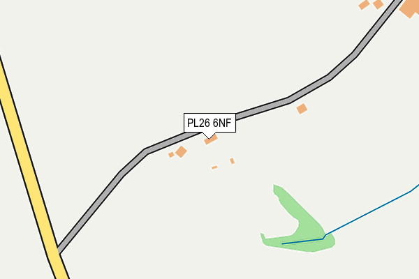 PL26 6NF map - OS OpenMap – Local (Ordnance Survey)