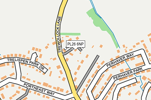 PL26 6NP map - OS OpenMap – Local (Ordnance Survey)