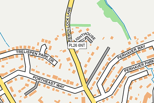 PL26 6NT map - OS OpenMap – Local (Ordnance Survey)