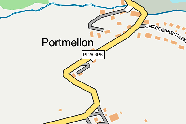 PL26 6PS map - OS OpenMap – Local (Ordnance Survey)