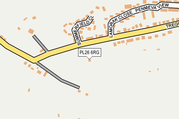 PL26 6RG map - OS OpenMap – Local (Ordnance Survey)