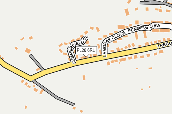 PL26 6RL map - OS OpenMap – Local (Ordnance Survey)