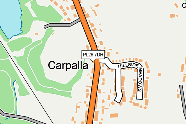 PL26 7DH map - OS OpenMap – Local (Ordnance Survey)