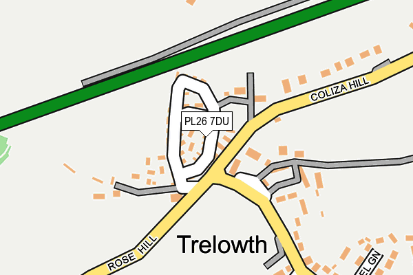 PL26 7DU map - OS OpenMap – Local (Ordnance Survey)