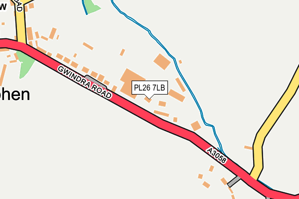 PL26 7LB map - OS OpenMap – Local (Ordnance Survey)