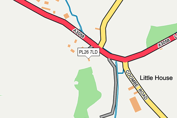 PL26 7LD map - OS OpenMap – Local (Ordnance Survey)