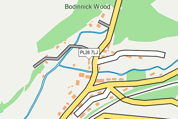 PL26 7LJ map - OS OpenMap – Local (Ordnance Survey)