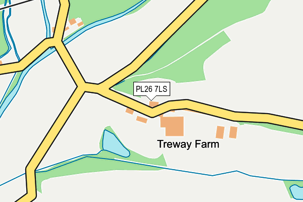 PL26 7LS map - OS OpenMap – Local (Ordnance Survey)