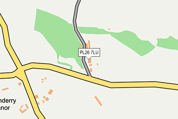 PL26 7LU map - OS OpenMap – Local (Ordnance Survey)