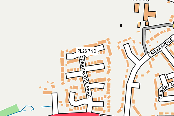 PL26 7ND map - OS OpenMap – Local (Ordnance Survey)