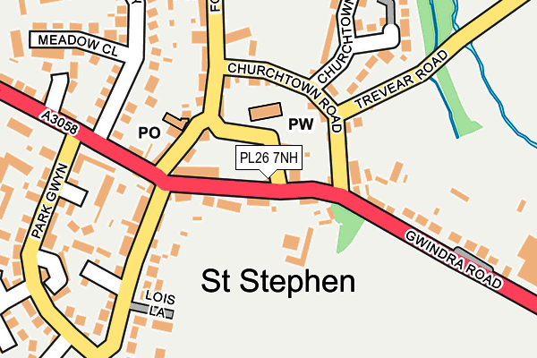 PL26 7NH map - OS OpenMap – Local (Ordnance Survey)