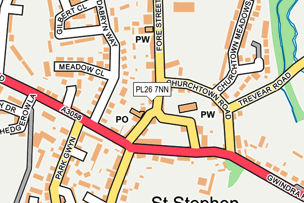 PL26 7NN map - OS OpenMap – Local (Ordnance Survey)