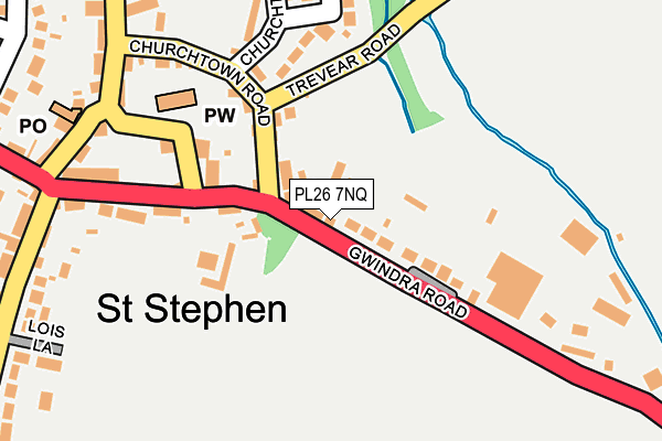 PL26 7NQ map - OS OpenMap – Local (Ordnance Survey)