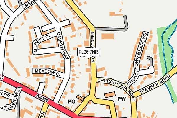 PL26 7NR map - OS OpenMap – Local (Ordnance Survey)