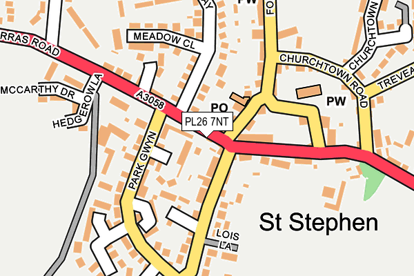 PL26 7NT map - OS OpenMap – Local (Ordnance Survey)