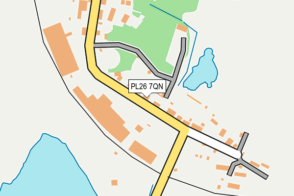 PL26 7QN map - OS OpenMap – Local (Ordnance Survey)