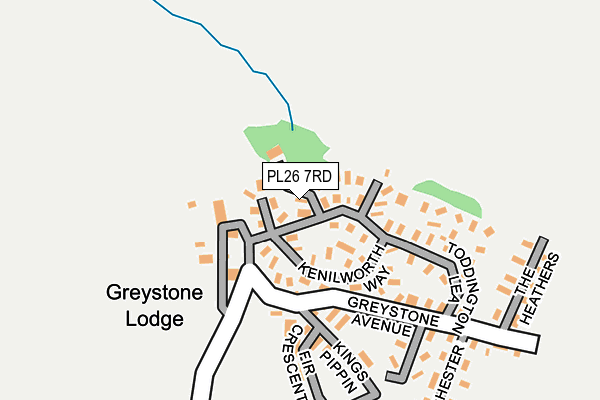 PL26 7RD map - OS OpenMap – Local (Ordnance Survey)