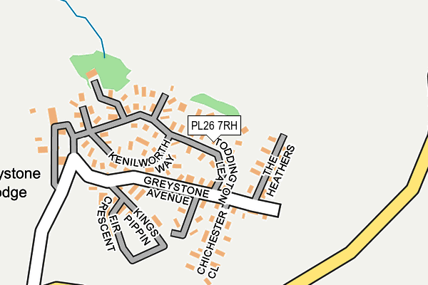 PL26 7RH map - OS OpenMap – Local (Ordnance Survey)