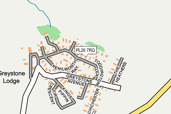 PL26 7RQ map - OS OpenMap – Local (Ordnance Survey)