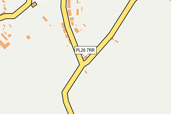 PL26 7RR map - OS OpenMap – Local (Ordnance Survey)