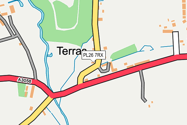 PL26 7RX map - OS OpenMap – Local (Ordnance Survey)