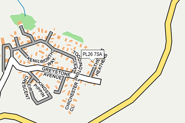 PL26 7SA map - OS OpenMap – Local (Ordnance Survey)