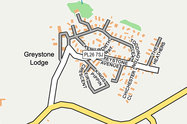 PL26 7SJ map - OS OpenMap – Local (Ordnance Survey)