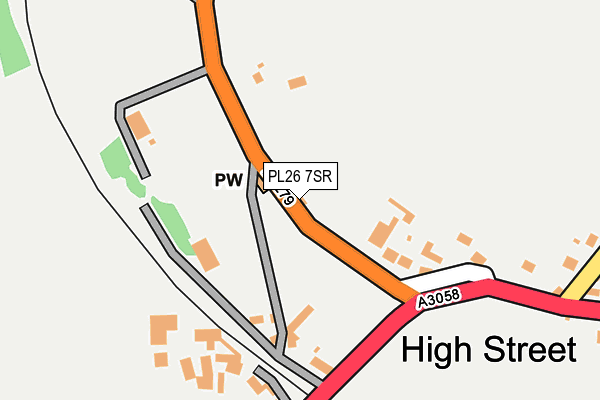 PL26 7SR map - OS OpenMap – Local (Ordnance Survey)