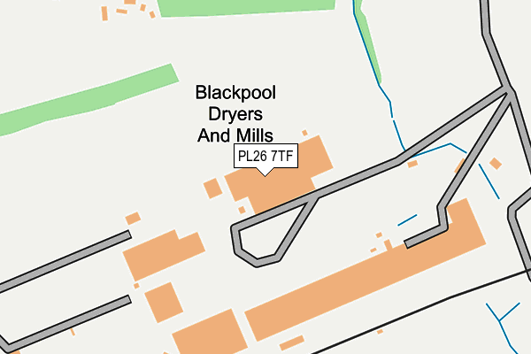 PL26 7TF map - OS OpenMap – Local (Ordnance Survey)