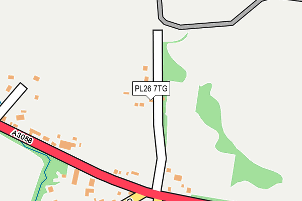 PL26 7TG map - OS OpenMap – Local (Ordnance Survey)