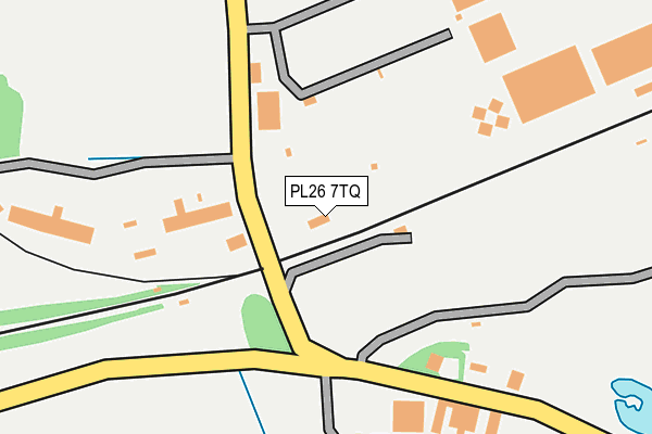 PL26 7TQ map - OS OpenMap – Local (Ordnance Survey)